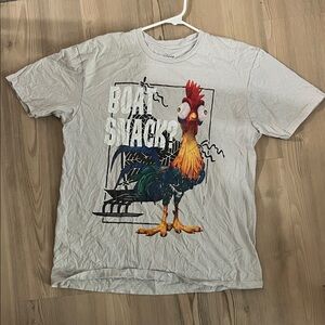 Disney White "Boat Snack?" Hei Hei the Rooster T-Shirt